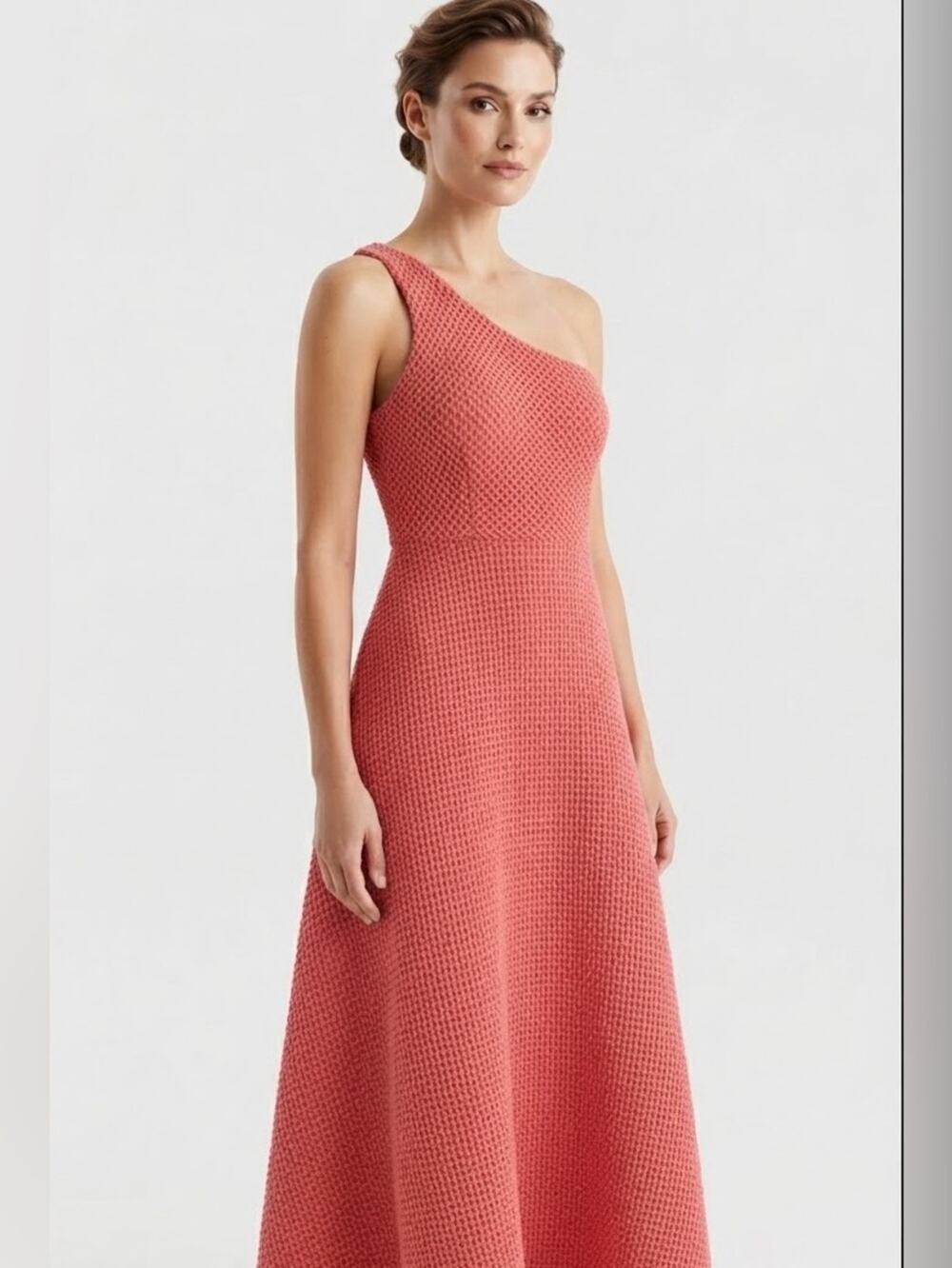 Ashley STAMBOULI Coral Maxi Dress M